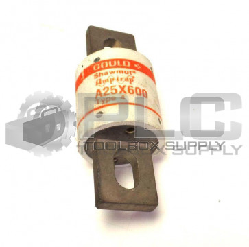 NEW GOULD A25X600 SHAWMUT AMPTRAP TYPE 4 600AMPS 250 VAC