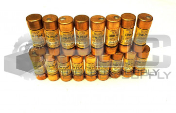 LOT OF 17 NEW BUSS LOW-PEAK DUAL-ELEMENT LPJ-2-1/2SP CLASS J FUSE