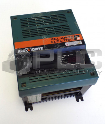 RELIANCE ELECTRIC 1AC2075 DRIVE 1AC2075-PM-010 3/4 HP VARIABLE TORQUE