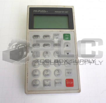 MITSUBISHI FR-PU02 KEYPAD DISPLAY OPERATOR PANEL CONTROL UNIT