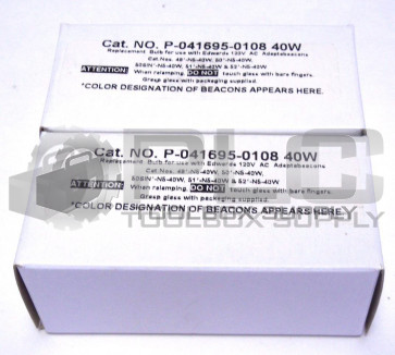 LOT OF 2 NEW EDWARDS P-041695-0108 40W