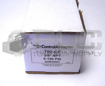 NEW CONTROLAIR 700-CF 3/8" NPT 0-150 TYPE 700 PRESSURE REGULATOR