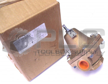 NEW CASH VALVE 1" TYPE B 400 MAX PSI RANGE 20-60 PSI SET 40 PSI B-501 01875-0040