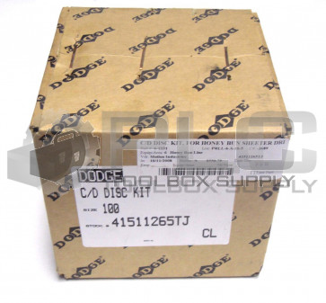 NEW DODGE 41511265TJ CONST DISC KIT SIZE 100 56-140 7/8INCH 2DISC&SHAFT
