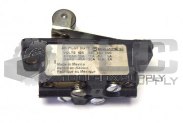 SQUARE D AC PILOT DUTY 9007AB1S1 SNAP SWITCH 600VAC