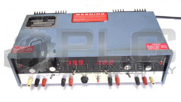 VIZ GENERAL ELECTRIC TRIPLE DC POWER SUIPPLYST WP-914 120 VAC 10787