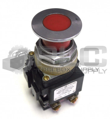 GENERAL ELECTRIC TWO POSITION PUSH BUTTON CR104PTY211 WITH 2 CR104P