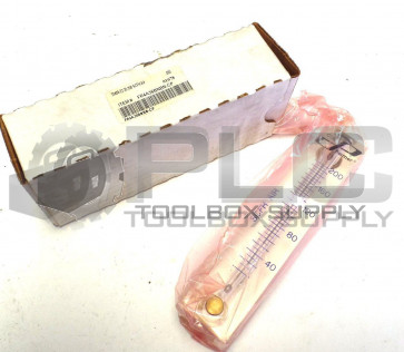 NEW COLE PARMER FLOWMETER FR4A36BNBN-CP SCFH AIR 20-200