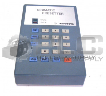 MITUTOYO DIGIMATIC PRESETTER 543-003 AC-ADAPTER DC9V500MA