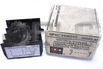NEW CUTLER HAMMER MC320KE02 SERIES A1 ELECTRICAL INTERLOCK