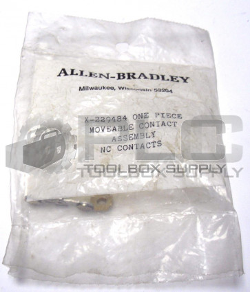 NEW ALLEN BRADLEY X-229484 MOVEABLE CONTACT ASSEMBLY