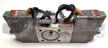 NEW SCHRADER BELLOWS P075-2002 SLIM LINE DOUBLE SOLENOID VALVE