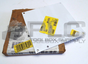 NEW HOFFMAN A8N8P PAINTED STEEL BACK PANEL QTY 6