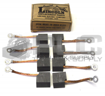 NEW GENUINE LINCOLN REPLACEMENT PARTS T-344 BRUSHES SET OF 8