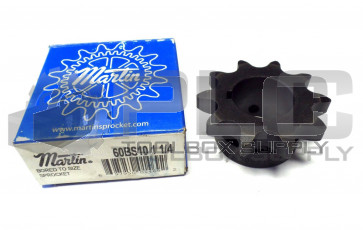 NEW MARTIN 60BS10 1 1/4 GEAR W/KEYWAY 1-1/4IN BORE 10TEETH