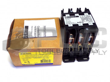 NEW SQUARE D 8910DPA53V02 SERIES B DEFINITE PURPOSE CONTACTOR