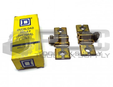 SQUARE D B19.5 LOT OF 2 OVERLOAD RELAY THERMAL UNIT