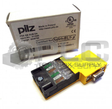 NEW PILZ PSS SB SUB-D4 SAFETY BUS CONNECTOR 1740000-1