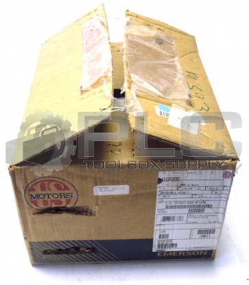 NEW EMERSON U1P2DC CJ38 143TC UTE 1HP 1755RPM 60HZ MOTOR