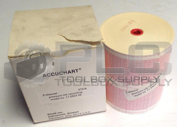 NEW GOULD ACCUCHART 11292332 PRESSURE INK RECORDING