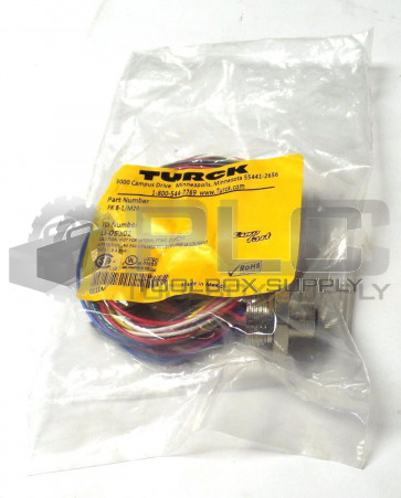 NEW TURCK FK 8-1/M20 EUROFAST RECEPTACLES U-05102