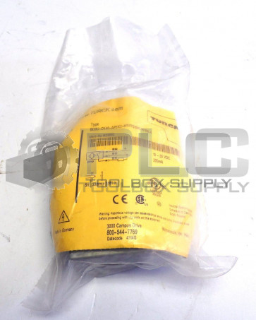NEW TURCK BI30U-CK40-AP6X2-H1141/S1590 W/BS4 WELDGUARD SENSORS