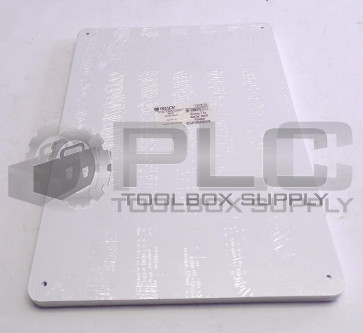 NEW BRADY 25377 BLANK WHITE PLASTIC SIGN PACK OF 10