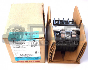 NEW HAMMOND PH25AJ TRANSFORMER 1PH PRIMARY 600VAC SECONDARY 120VAC