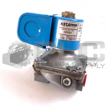 NEW ASCO K3A532T SOLENOID GAS VALVE 110-120VAC 3/8IN NPT 2WAY