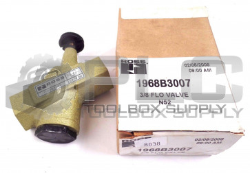 NEW ROSS FLOW CONTROL VALVE 1968B3007 3/8
