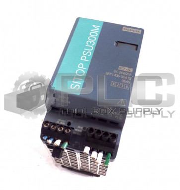 SIEMENS SITOP PSU300M POWER SUPPLY 1P 6EP1436-3BA10