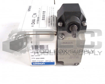 NEW OMRON D4A-1101N LIMIT SWITCH 10AMP SPDT ROLLER LEVER 1NO/1NC125VAC