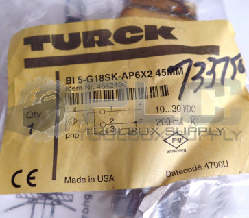 NEW TURCK BI5-G18SK-AP6X2 PROXIMITY SENSOR
