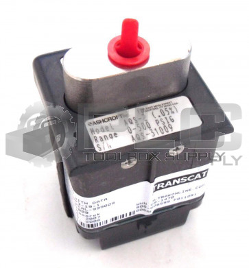 ASHCROFT AQS-2 (.05%) 0-500 PSIG ISOLATED SENSOR TRANSCAT
