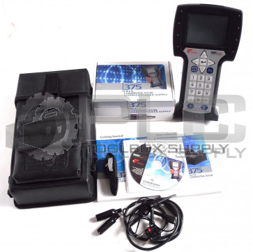 EMERSON 375 FIELD COMMUNICATOR W/BATTERY PACK, MANUALS, POWER SUPPLY AND CHARGER
