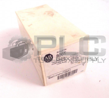NEW ALLEN BRADLEY 800T-FXP16BA1 ILLUMINATED PUSHBUTTON BLUE 800TFXP16BA1