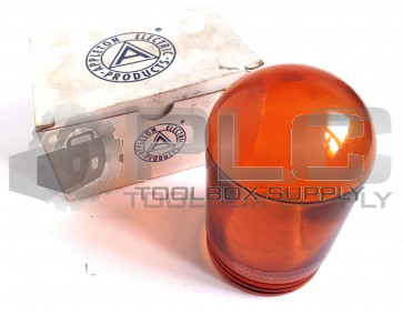 NEW APPLETON VGL-1AM GLASS GLOBE AMBER