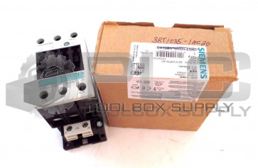 NEW SIEMENS 3RT1035-1AC20 CONTACTOR SIZE-2 NON REVERSING 3ZX1012-0RT03-1AA1