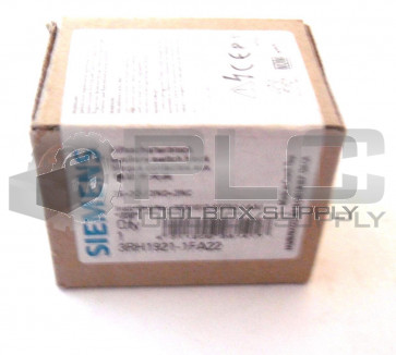 NEW SIEMENS 3RH1921-1FA22 AUXILIARY CONTACT BLOCK