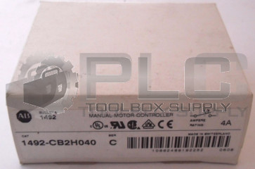 NEW ALLEN BRADLEY 1492-CB2H040 SERIES C CIRCUIT BREAKER