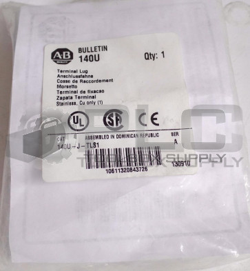 NEW ALLEN BRADLEY 140U-J-TLS1 SERIES A TERMINAL LUG