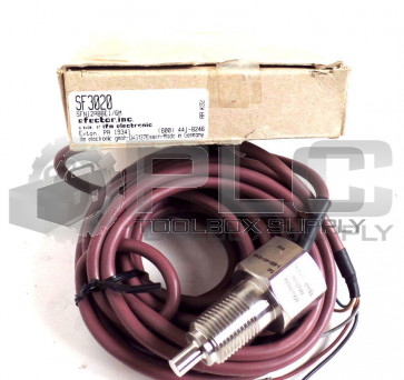 NEW IFM EFECTOR SF3020 FLOW SENSOR SFN12ABBE1