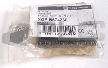 NEW TELEMECANIQUE XGP B574230 READ/WRITE TAG 50X75X15MM