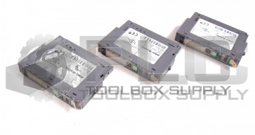 LOT OF 3 ALLEN BRADLEY 1734-0B4E SERIES B 24V DC 4 CHANNEL SOURCE OUTPUT MODULE