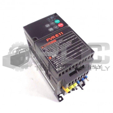 FUJI FVRO 4E11S-2 3PH 200-230V 50/60HZ FVR-E11 DRIVE INVERTER