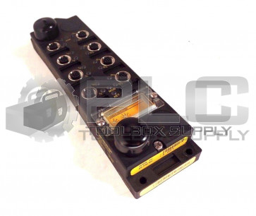 NEW TURCK FDNP-S0808G-WW DEVICENET PROX BLOCK 8 IN/OUT STATION
