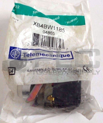 NEW TELEMECANIQUE XB4BW11B5 PUSHBUTTON SWITCH