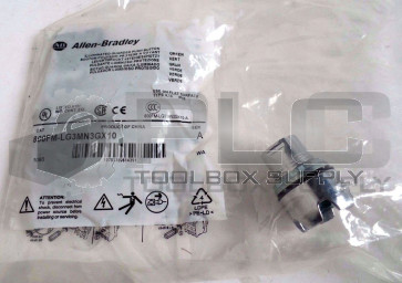 NEW ALLEN BRADLEY 800FM-LG3MN3GX10 SERIES A ILLUMINATED PUSH BUTTON GREEN