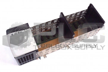 ALLEN BRADLEY 1756-A10 /B 10-SLOT RACK WITH 1756-PA72 /B POWER SUPPLY1756-A10