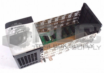 ALLEN BRADLEY CHASIS 7 SLOT 1756-A7/B WITH POWER SUPPLY 1756-PA72/B